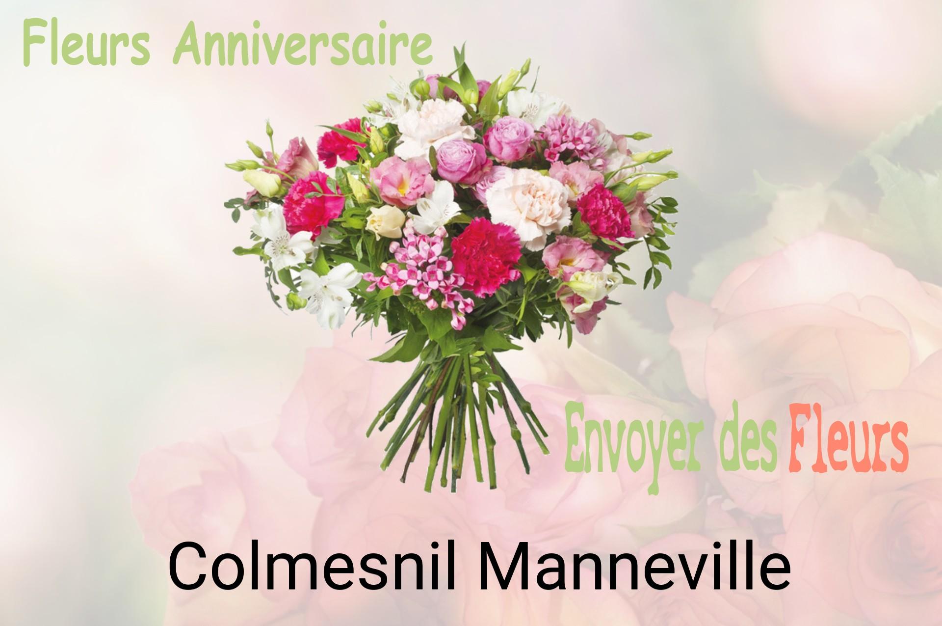Bouquet de fleurs d’anniversaire livré à Colmesnil-Manneville