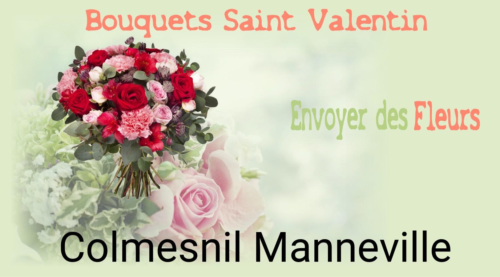 Roses de Saint-Valentin livrées à Colmesnil-Manneville